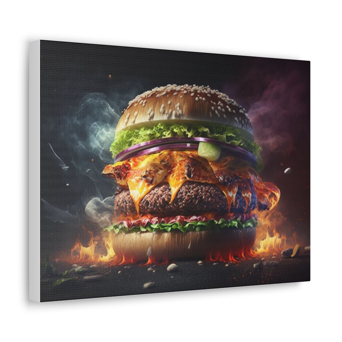 Burger Canvas Gallery Wraps