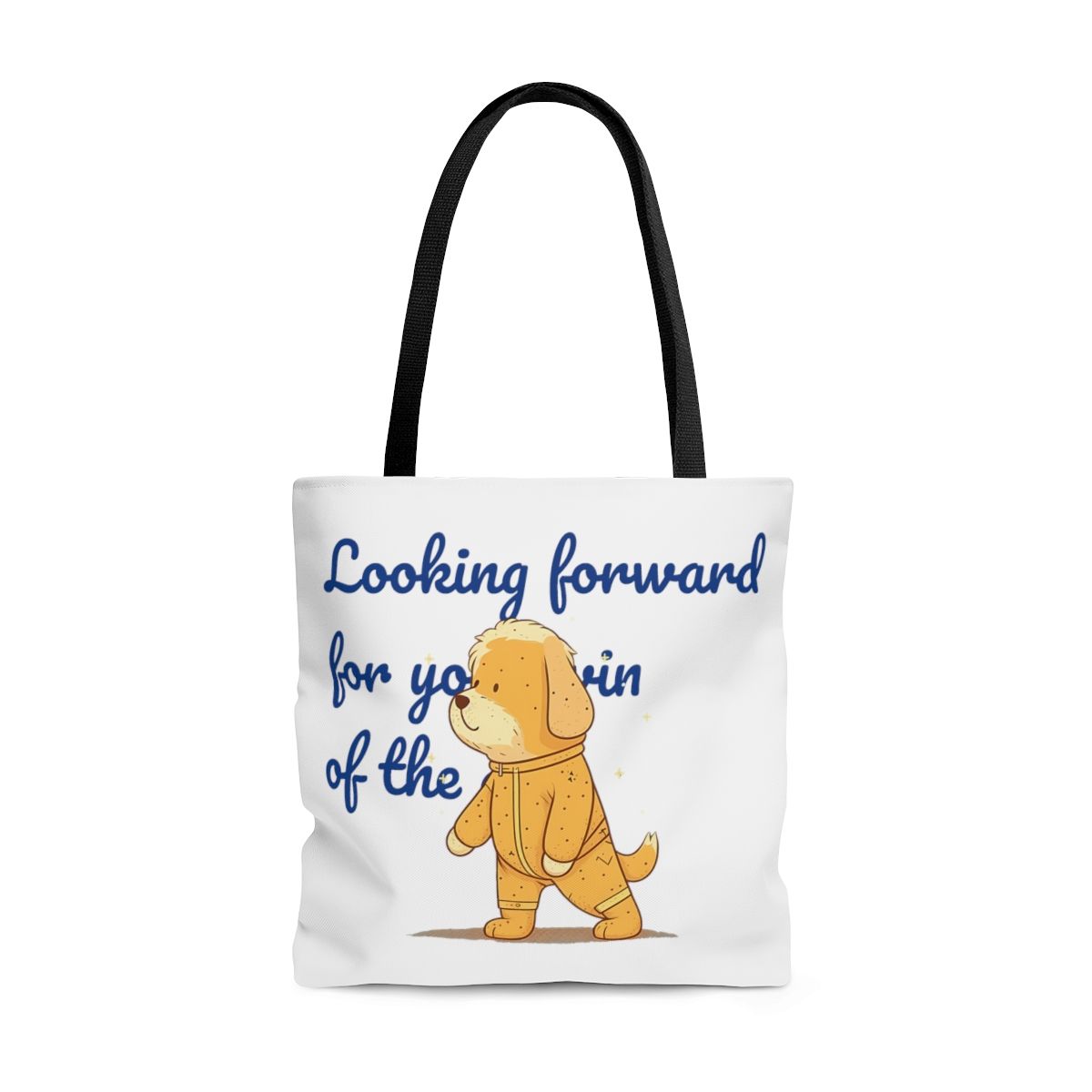 Earnest Dog Cute Tote Bag