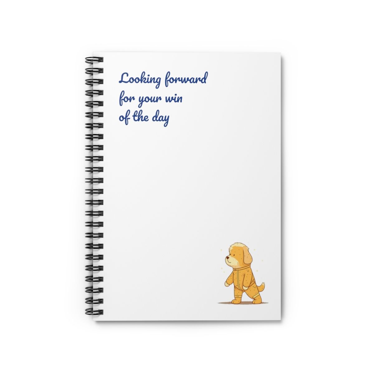 Earnest Dog Spiral Notebook - Ruled Line