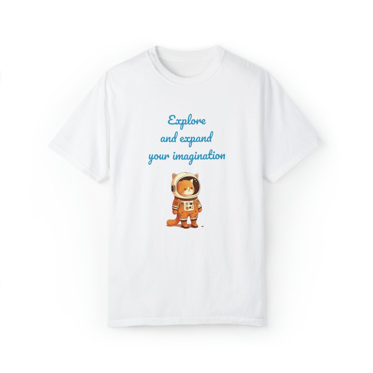 Explore Cat Unisex Garment-Dyed T-shirt