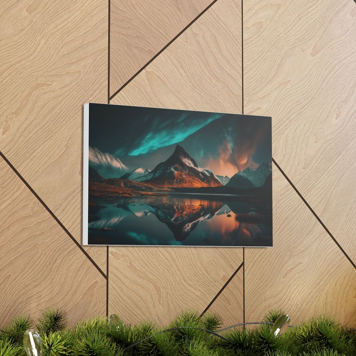 Reflecting landscape Canvas Gallery Wraps